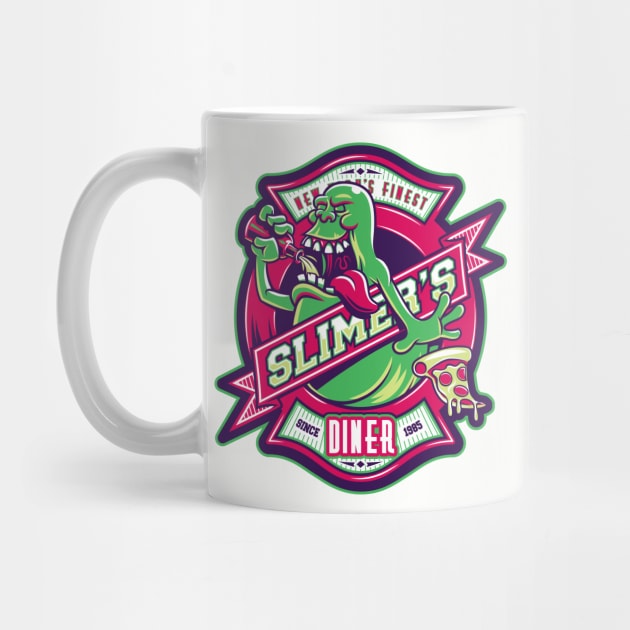 Slimer's Diner - Ghostbusters Pizza by Nemons
